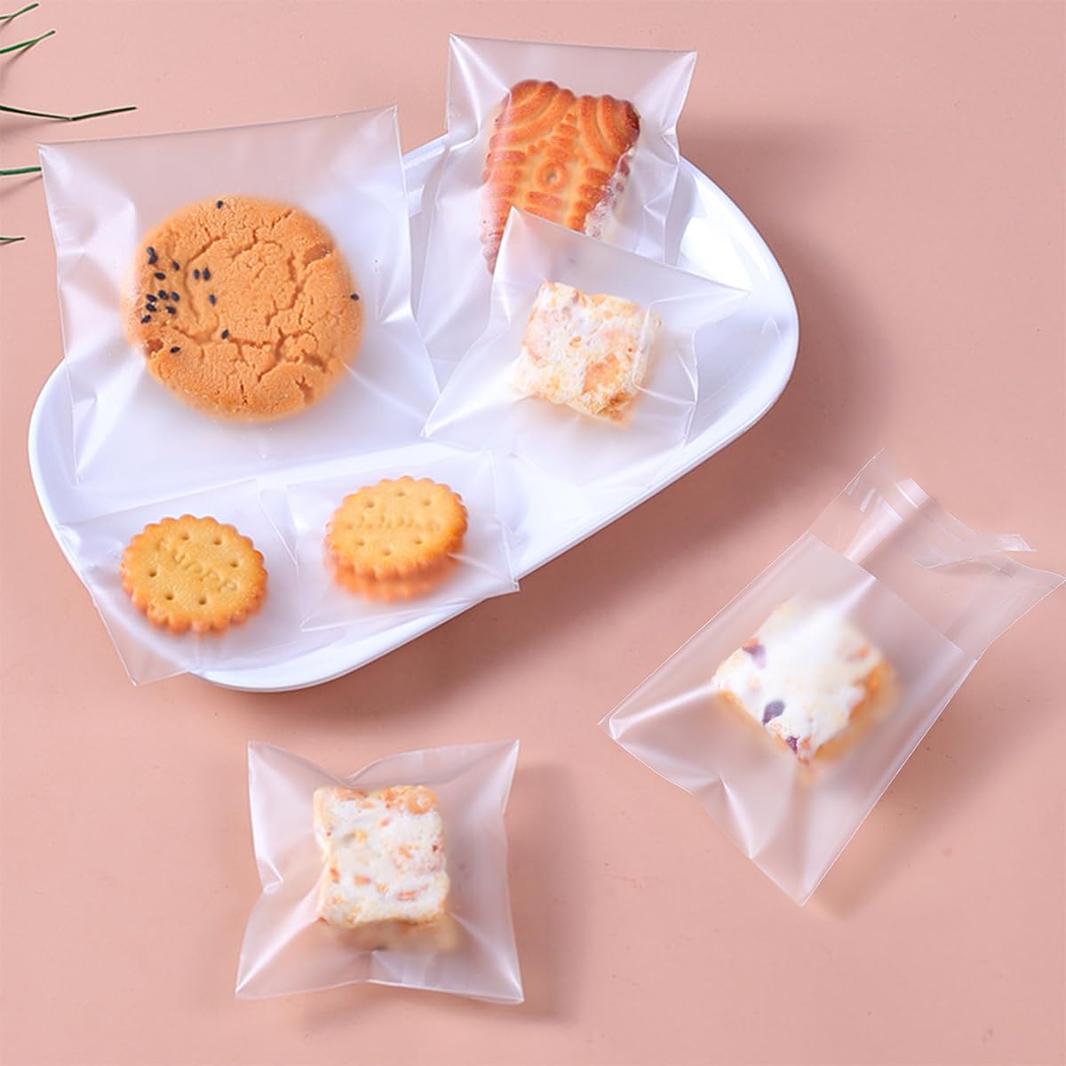 クッキー用袋 2000枚 8cm×25cm OPP袋 ラッピング Amazon｜UrbanPulse 食品対応袋 OPP袋 お菓子 クッキー 個包装袋 100枚
